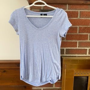Blue tshirt, lightly worn size small